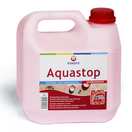 

Грунтовка AquaStop Professional концентрат 3 л (10616536)