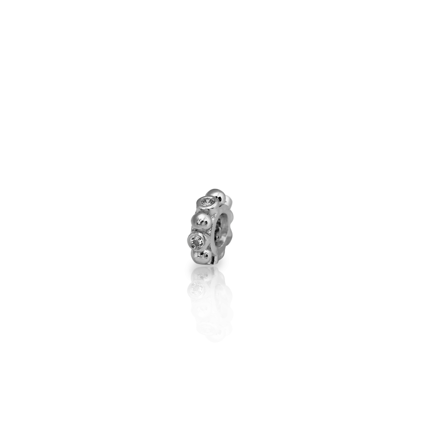 

Подвеска Qzsilver (903-00758) Серебро Белый Фианит белый