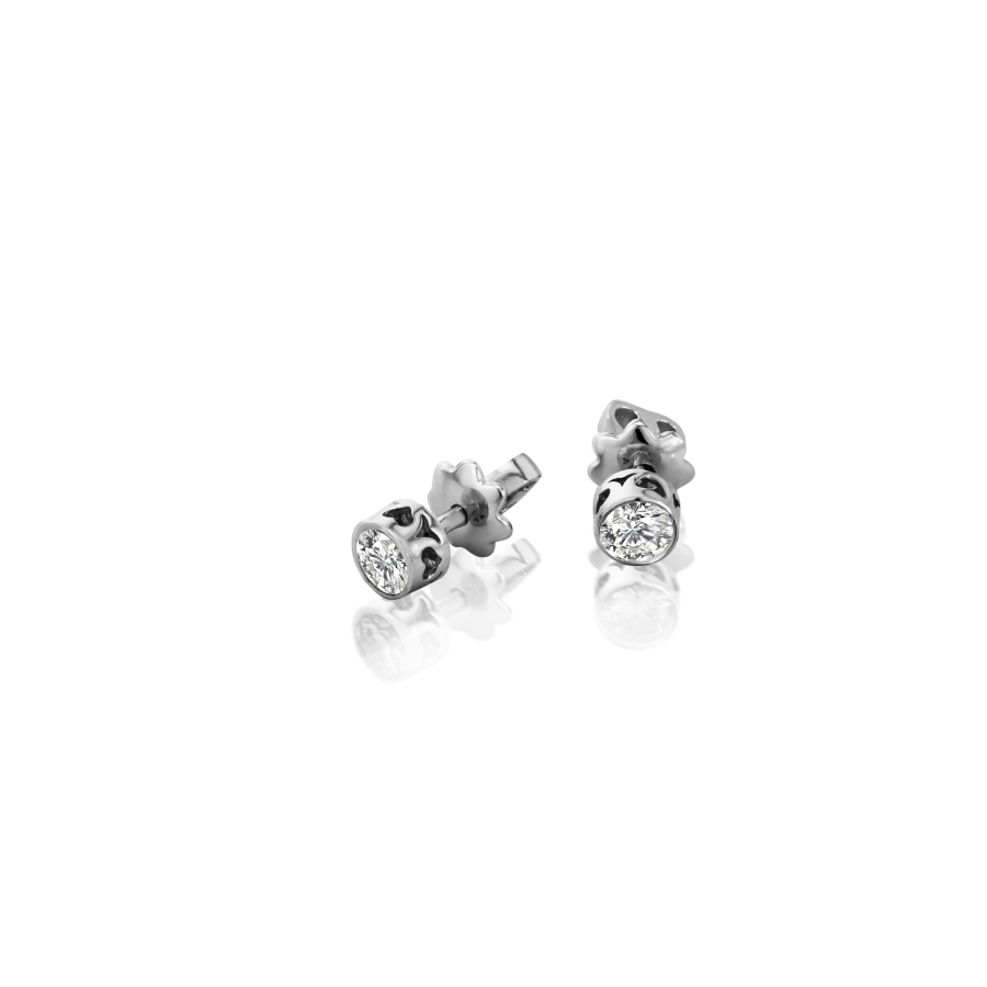 

Серьги Qzsilver (902-00592) Серебро Белый Фианит белый