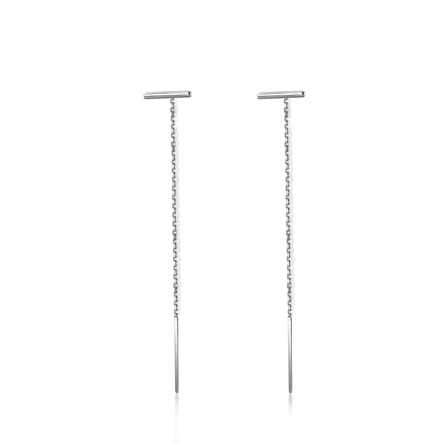 

Серьги Qzsilver (402-01108) Золото Белый