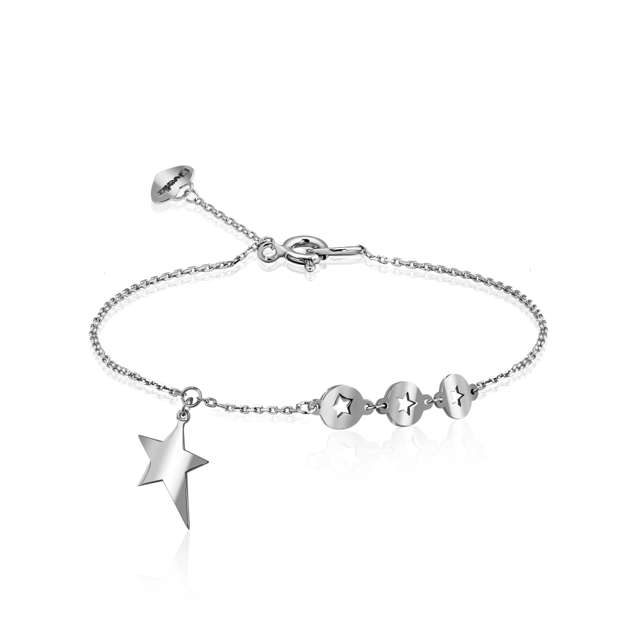 

Браслет Qzsilver (905-01157) Серебро Белый 18 размер