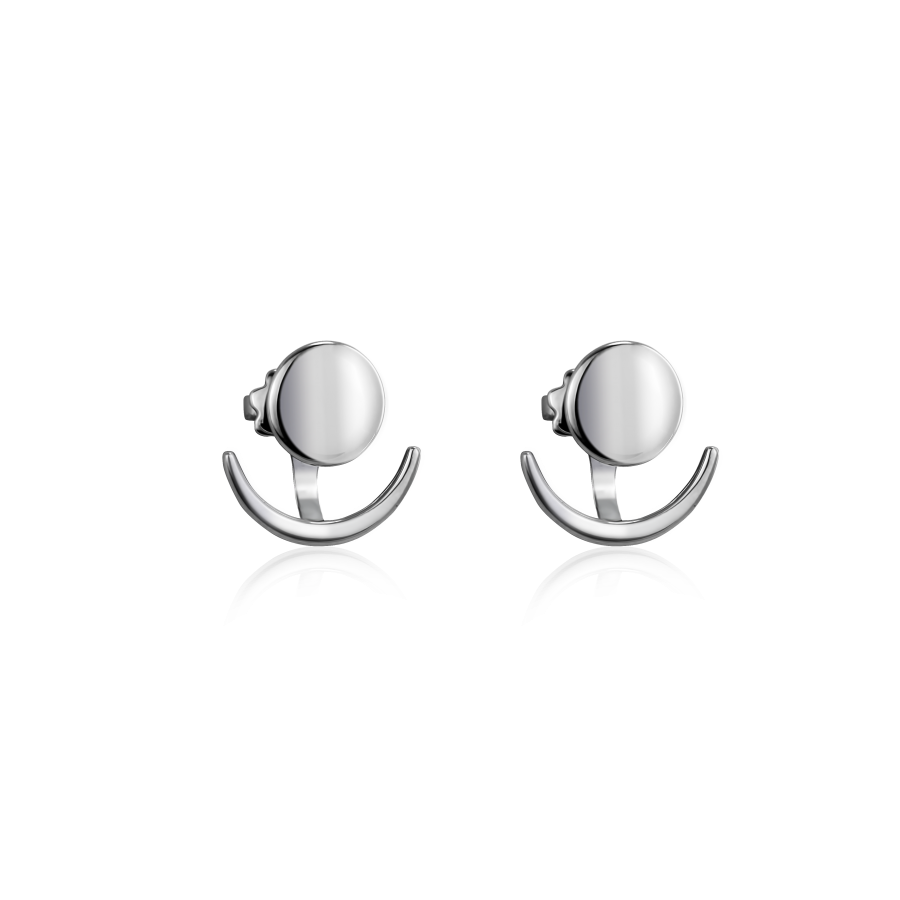 

Серьги Qzsilver (902-01132) Серебро Белый
