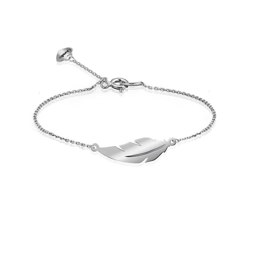 

Браслет Qzsilver (905-01158) Серебро Белый 17 размер