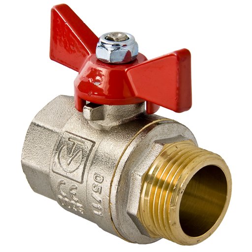 

Кран шаровый Valtec 1" Нр-Вн бабочка 10080721