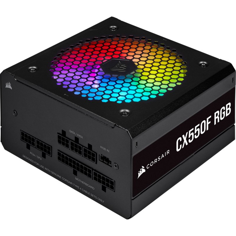 

Блок живлення CORSAIR CX550F RGB 550W (CP-9020216-EU)