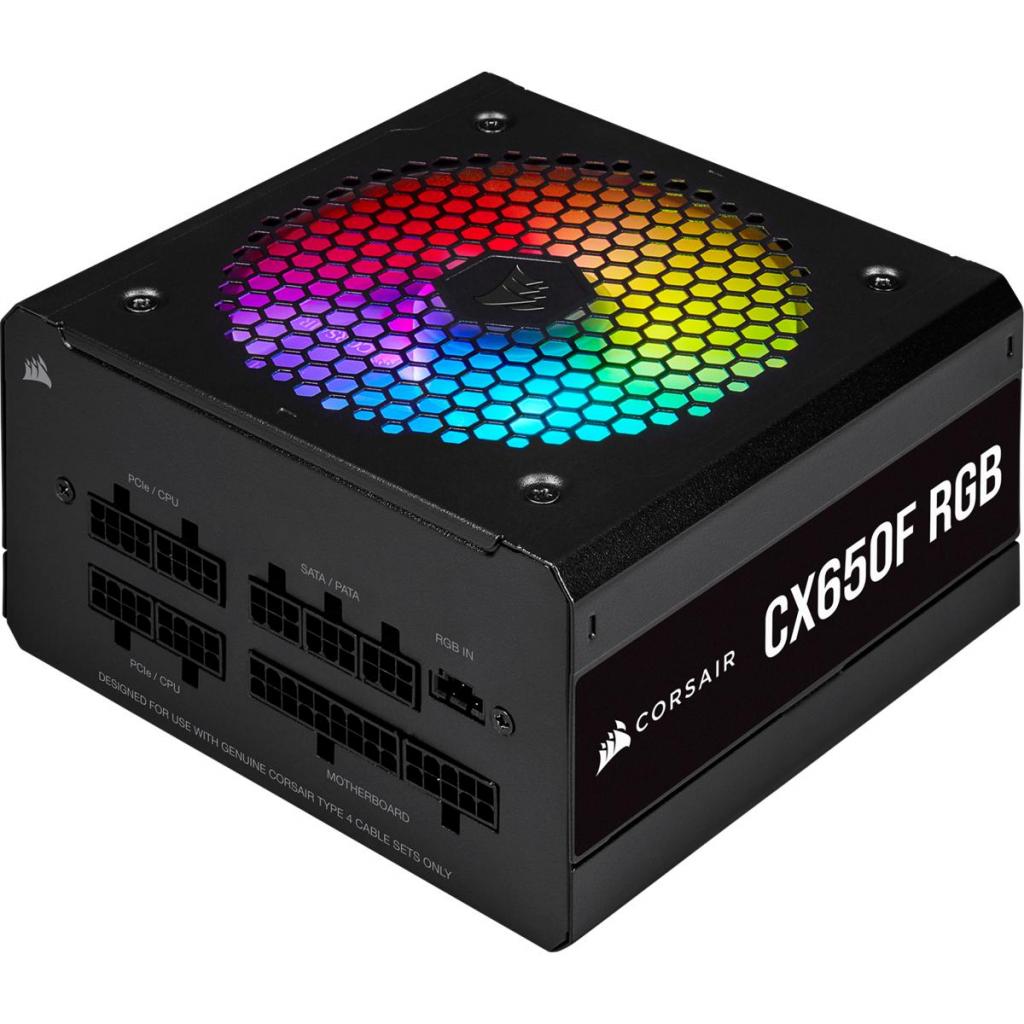 

Блок живлення CORSAIR 650W CX650F RGB (CP-9020217-EU)