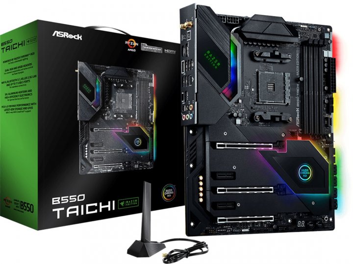 

Материнська плата ASRock B550 TAICHI