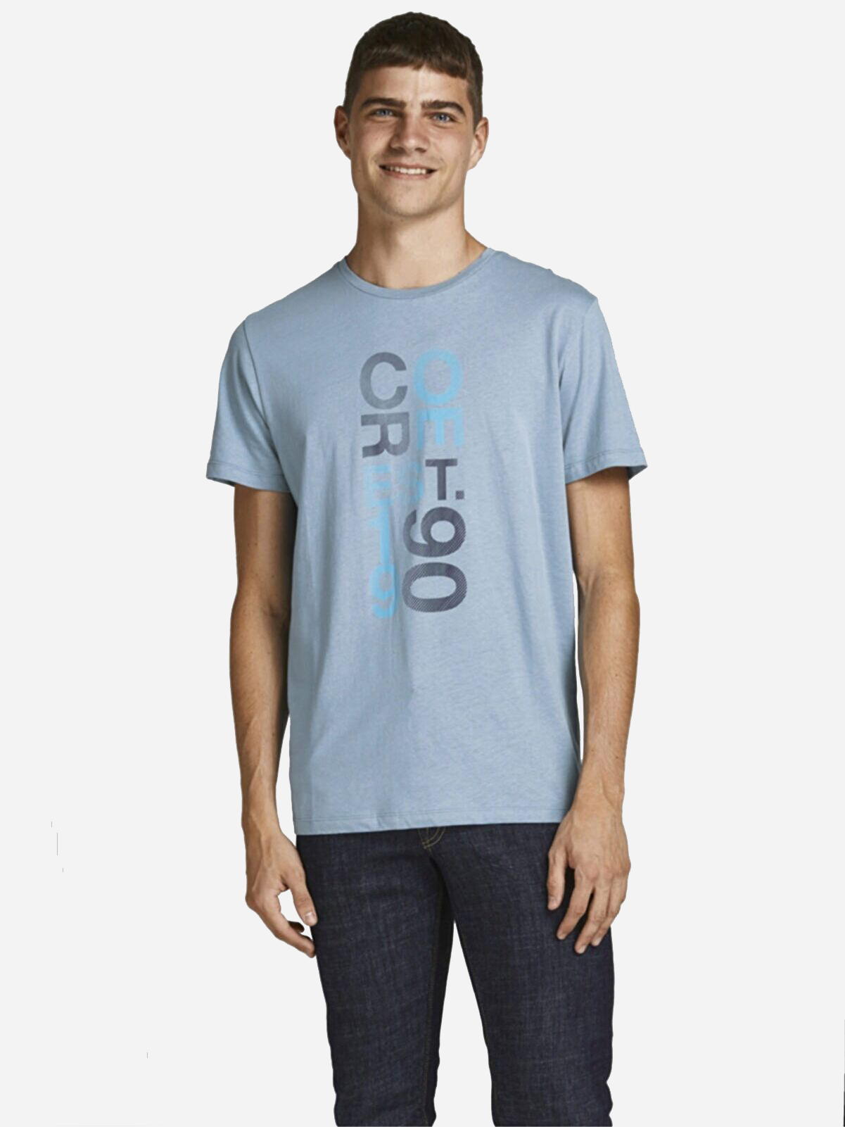 

Футболка Jack & Jones 12192836-64635  Blue Heaven, Футболка Jack & Jones 12192836-64635 2XL Blue Heaven