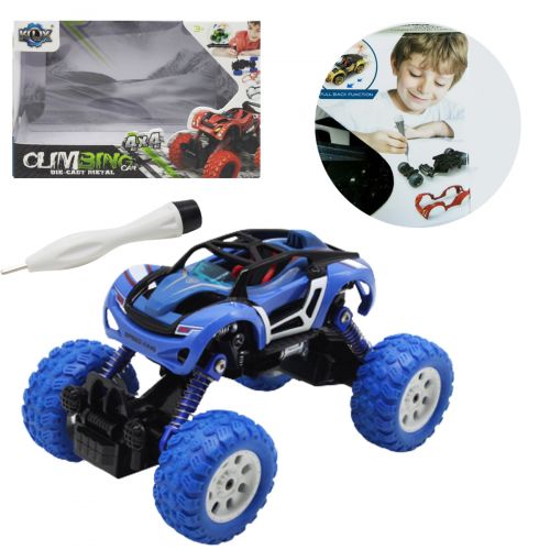 

Машинка металлопластиковая, синий