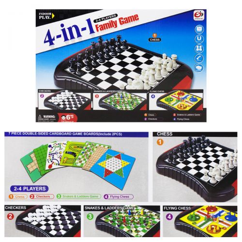

Настольная игра 4 в 1