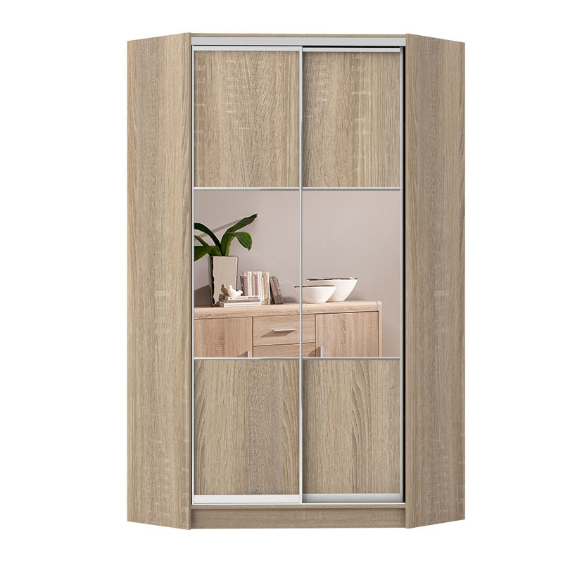 

Шкаф-купе угловой Zevs Комби ШКУ-2 140х45х240 дуб сонома
