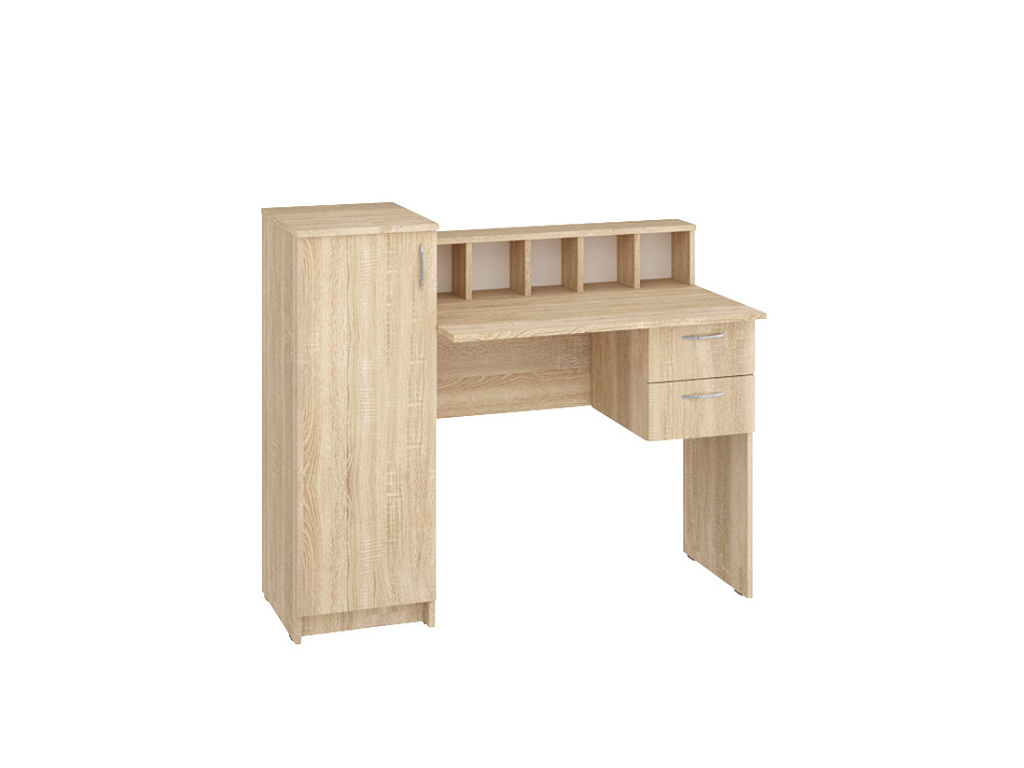 

Стол письменный Пехотин Прага Дуб Сонома