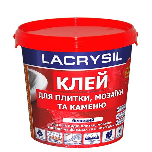 

Клей для плитки и мозаики Lacrysil 8 кг (11700605)