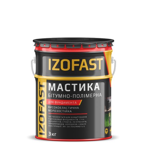 

Мастика битумно-полимерная Izofast 3 кг 10826690