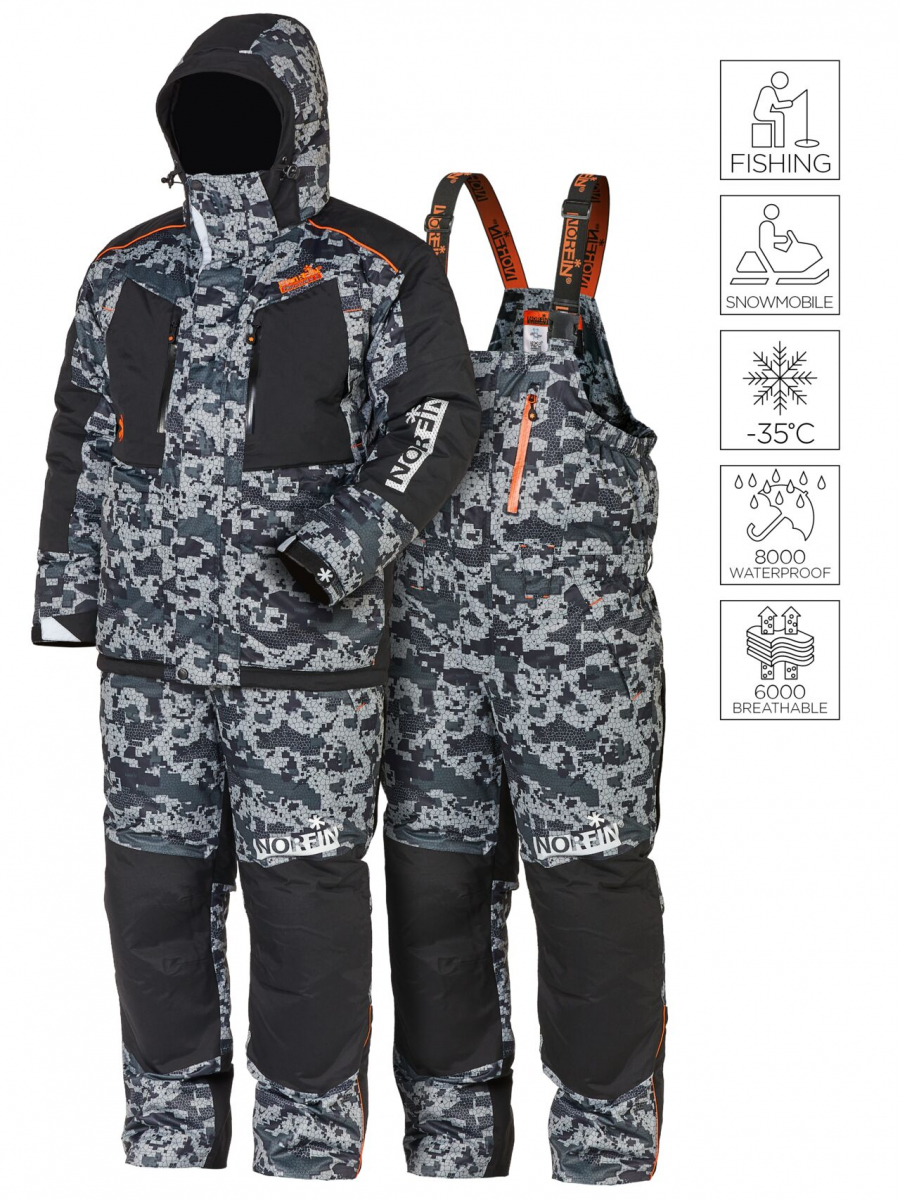 

Костюм зимний Norfin Discovery 2 LE Camo  (452303, Костюм зимний Norfin Discovery 2 LE Camo L (452303-L)