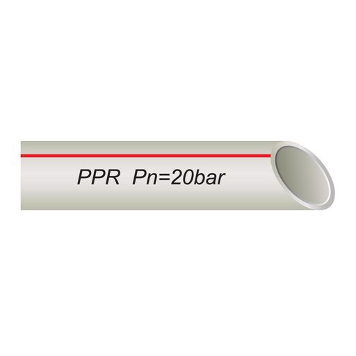 

Труба полипропиленовая Stabi VS Plast PN 20 D 32x5.4 L4м 10853535