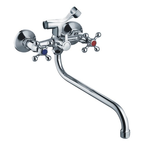 

Смеситель для ванны Cron Ecomix 140 хром универсальный 11947341