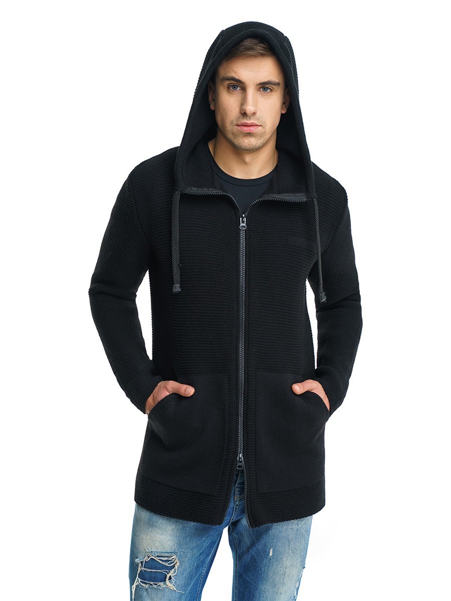 

Мужской кардиган SVTR 325 - Черный (SVTR 325_1, Мужской кардиган SVTR 325 50-52 Черный (SVTR 325_1)