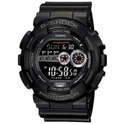 

Мужские наручные часы ударопрочные оригинальные Casio G-Shock GD-100-1BER Япония с полимерным ремешком