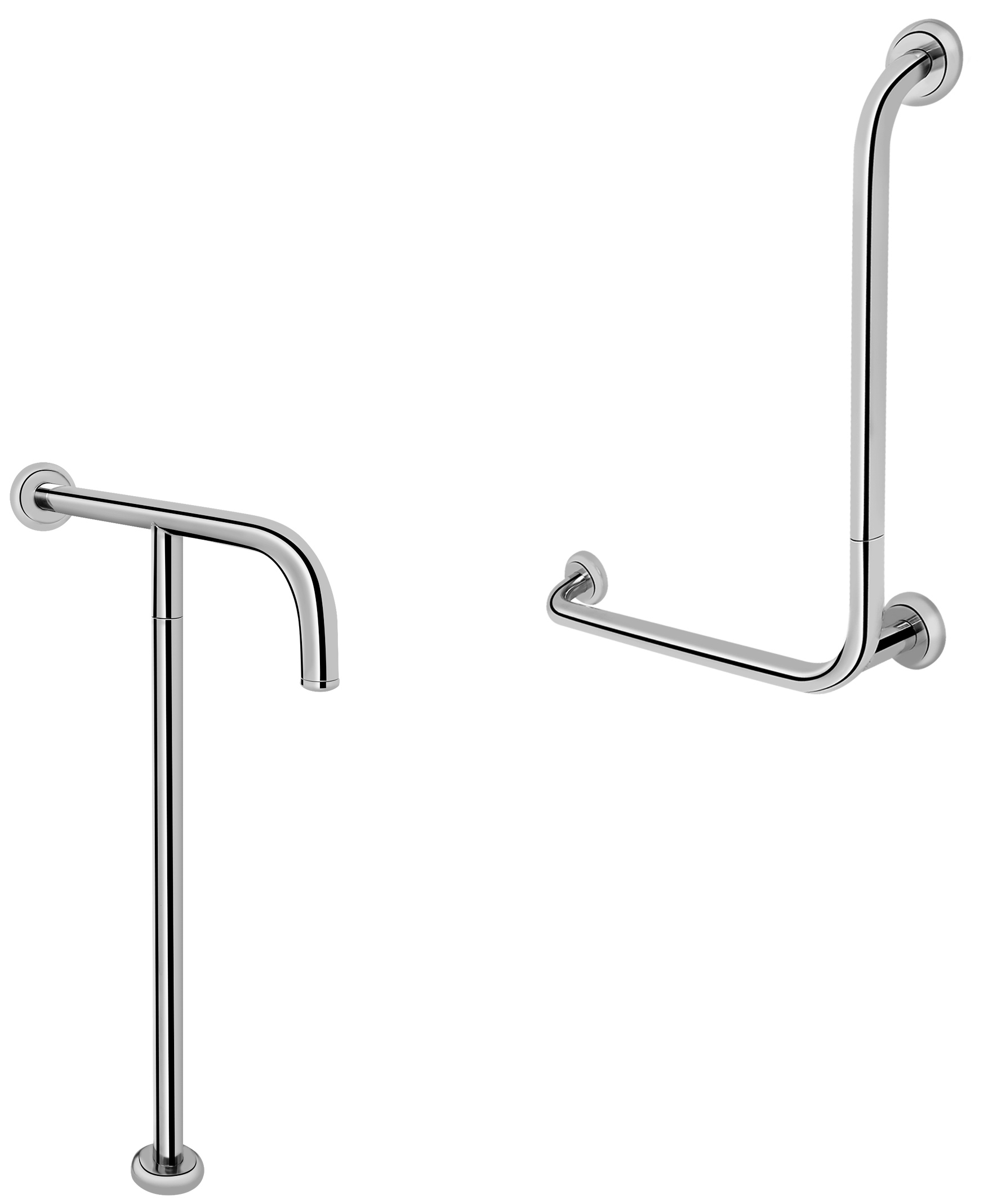 

Поручень двойной для унитаза Qtap Freedom 550х700, 575х575 QT2291LTW
