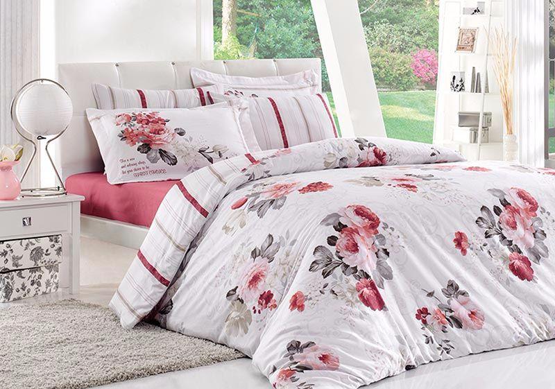 

Комплект постельного белья First Choice Satin Cotton Евро сатин арт.Duru