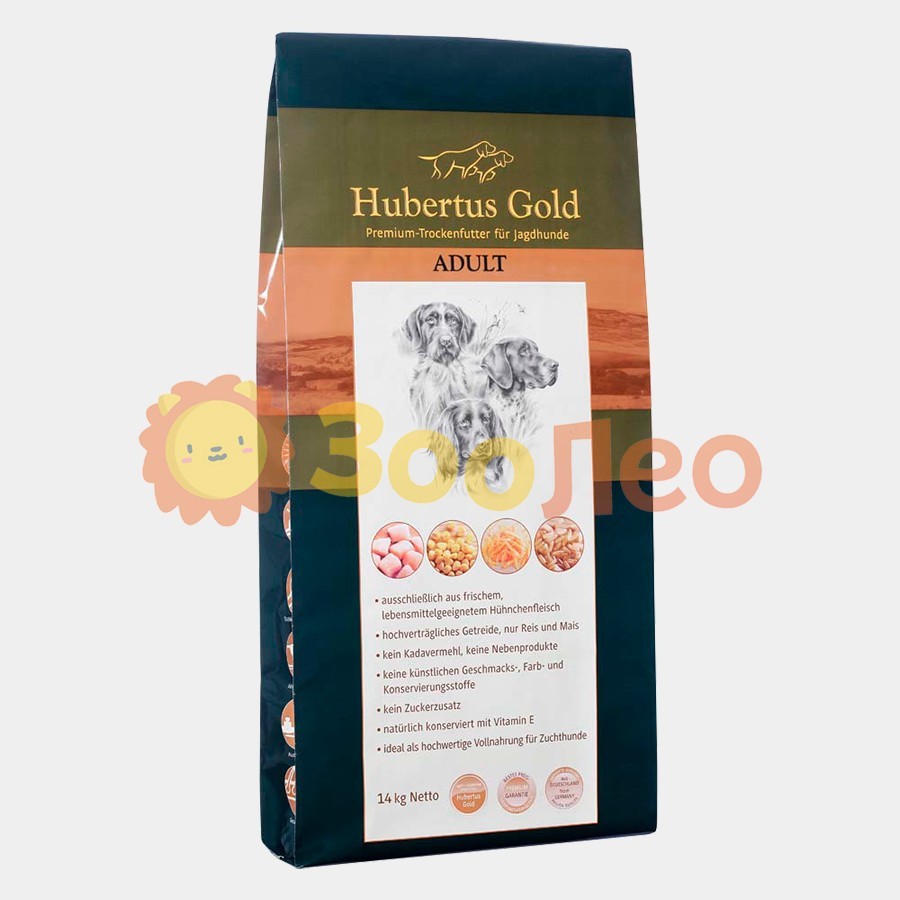 

Сухой корм для собак Hubertus Gold Adult 14 кг
