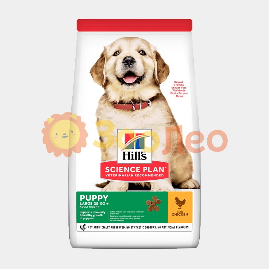 

HILL'S SCIENCE PLAN Puppy Large Breed Сухой Корм для Собак с Курицей - 800 г