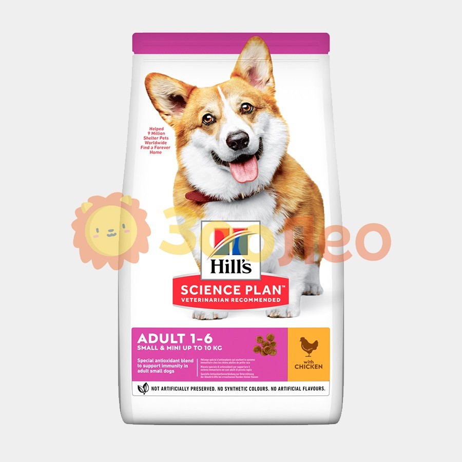 

HILL'S SCIENCE PLAN Adult Small & Mini Сухой Корм для Собак с Курицей - 6 кг