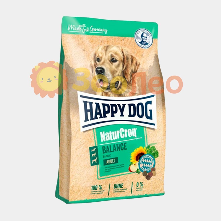 

Happy Dog NaturCroq Balance - Сухой корм с домашней птицей для взрослых собак с умеренной и повышенной активностью 15 кг