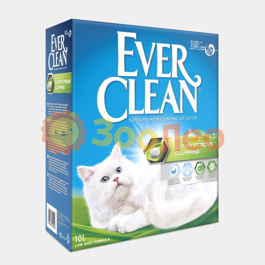 

Наповнювач туалетів для кішок Ever Clean Екстра Сила з ароматом - 10л