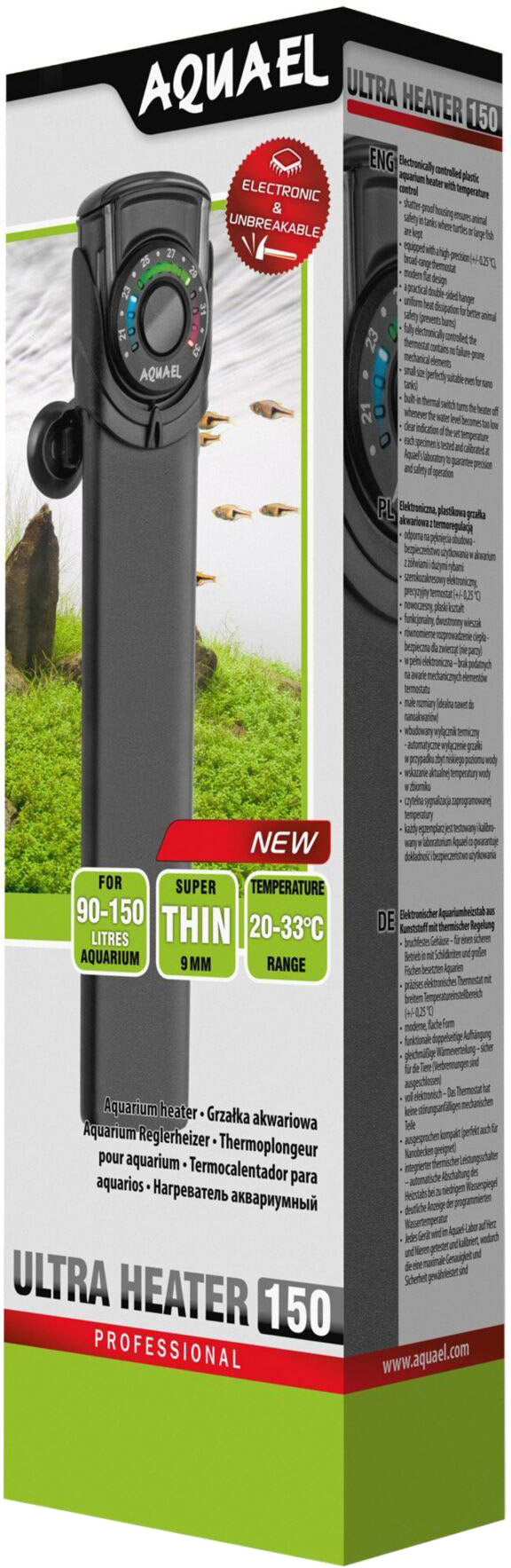 

Обогреватель AquaEl Ultra Heater пластиковый, сверхточный 150 Вт