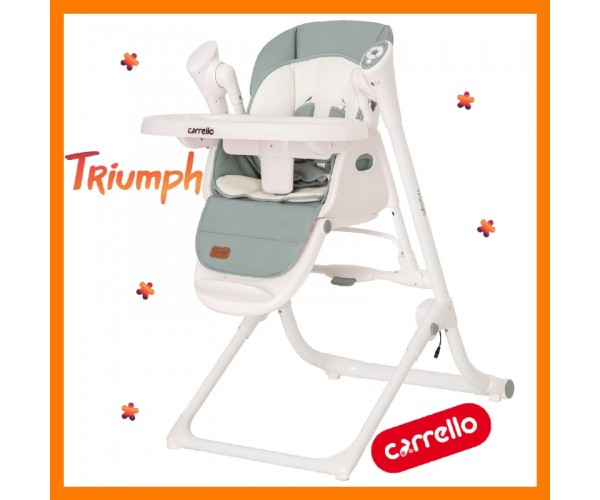 

Стульчик для кормления-качели Carrello Triumph CRL-10302 Olive Green