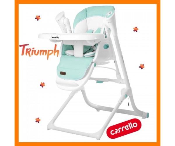 

Стульчик для кормления-качели Carrello Triumph CRL-10302 Mint Green