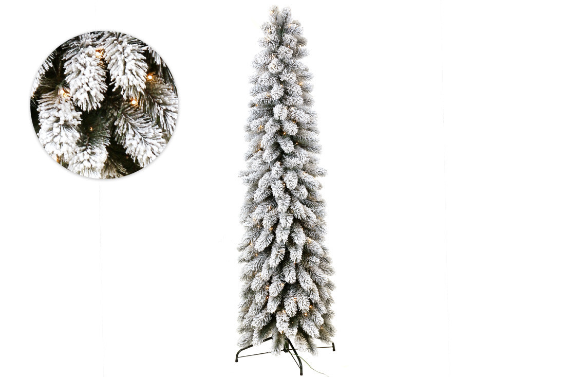 

Ёлка искусственная BonaDi "Фабиано" 182см 239 веток 150 LED свет - тёплый белый 840-224