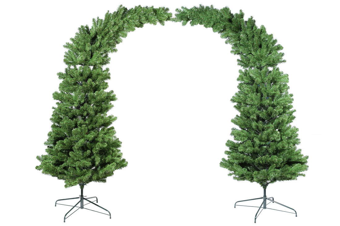 

Елка искусственная BonaDi "Новогодняя Арка" на металлической подставке 229 см 967 веток 840-187