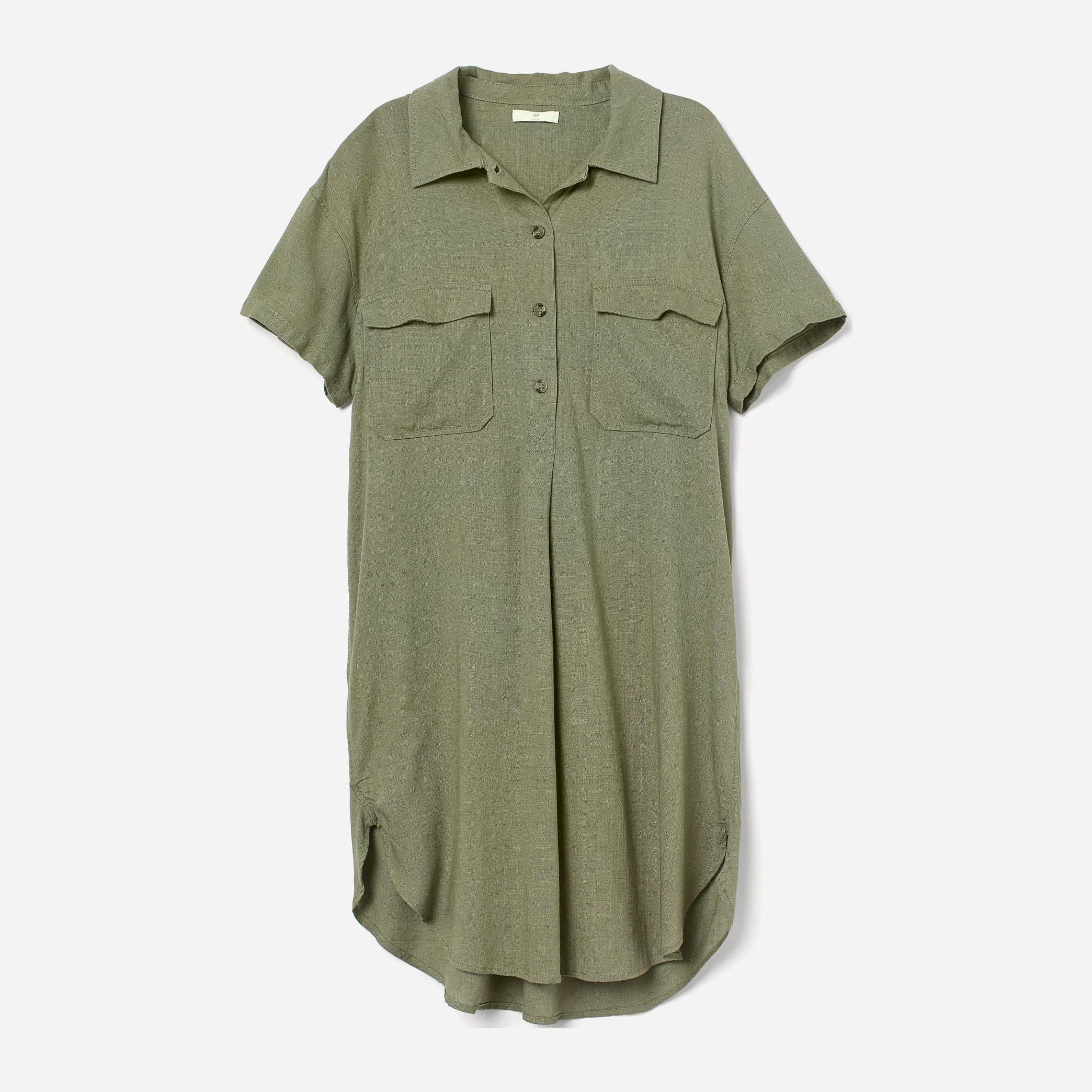 

Платье H&M 1210-8715682 L Хаки