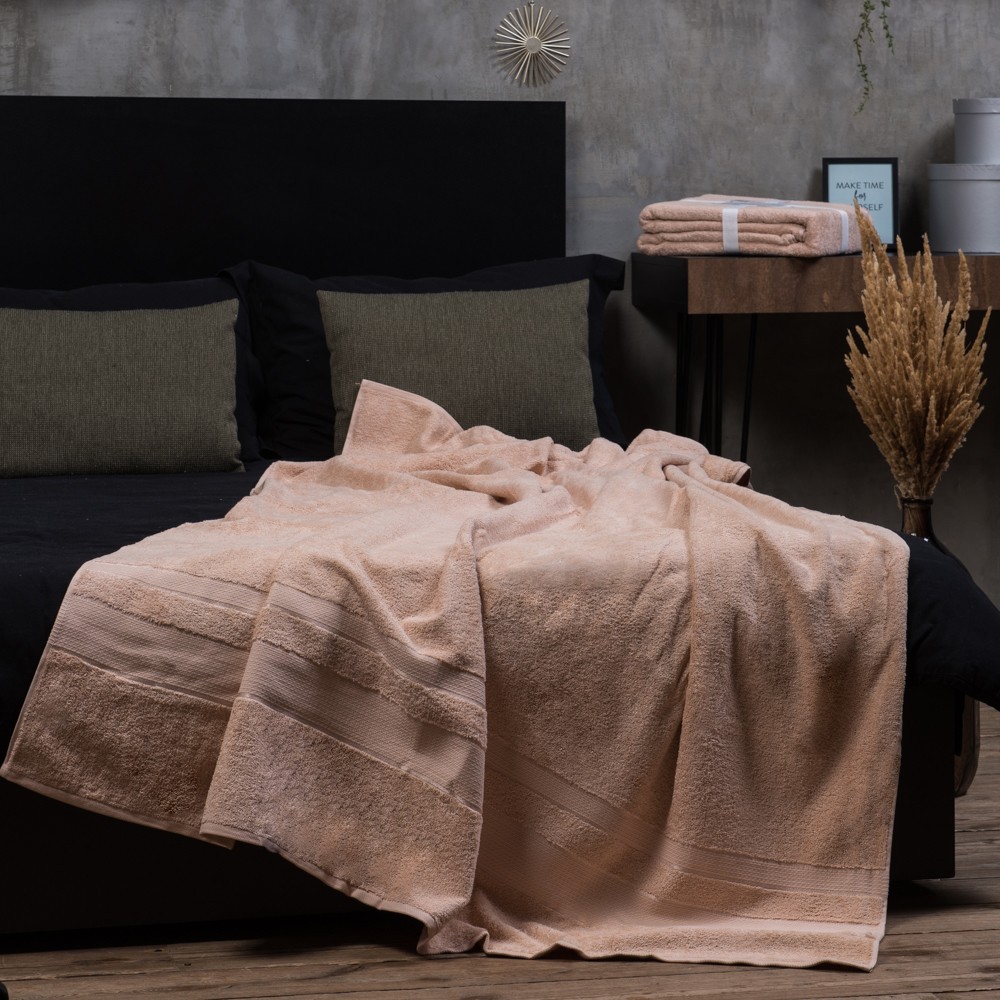 

Простынь махровая Aisha Home Textile 150 х 200 см Кремовая (0285МПр-Крм)