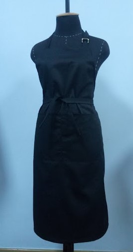 

Фартук официанта Textil comfort длинный с нагрудником размер (46-48) Чёрный (0082Ф-СЧ)