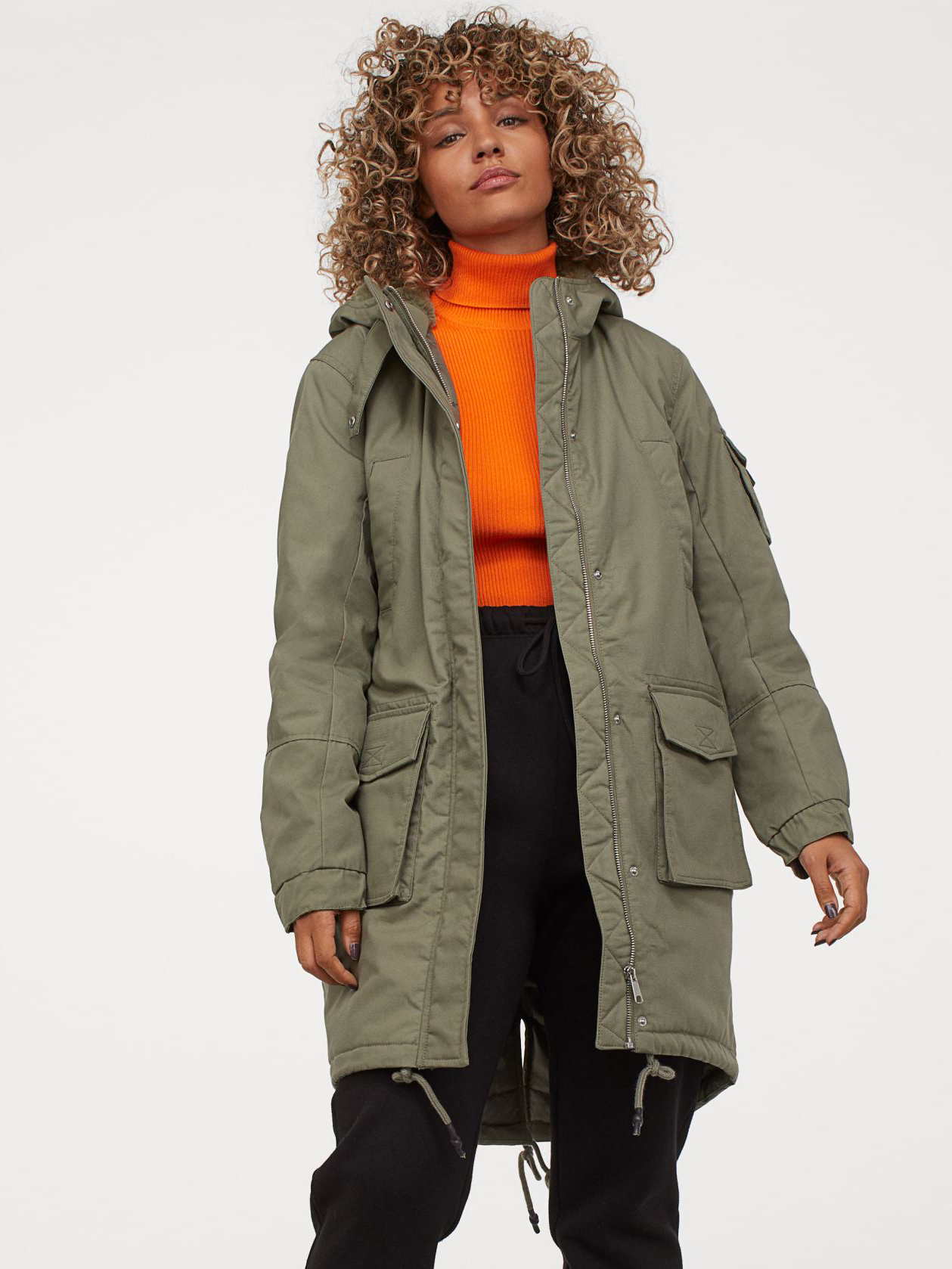 

Парка H&M 309-8761522 36 Хаки