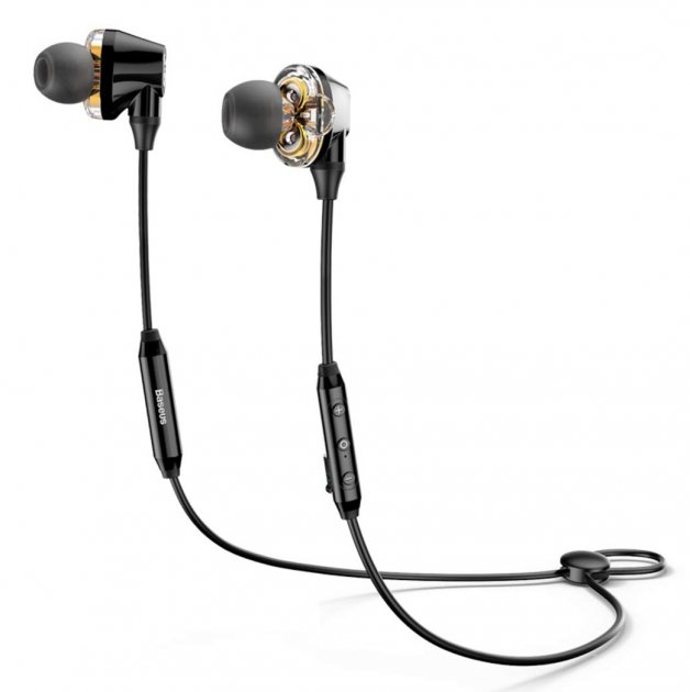 

Навушники безпровідні Baseus Encok S10 Dual Moving-Сoil Wireless Чорний (NGS10-01)