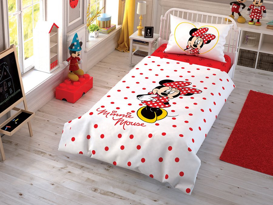 

Подростковый комплект постельного белья TAC Disney Minnie Cek