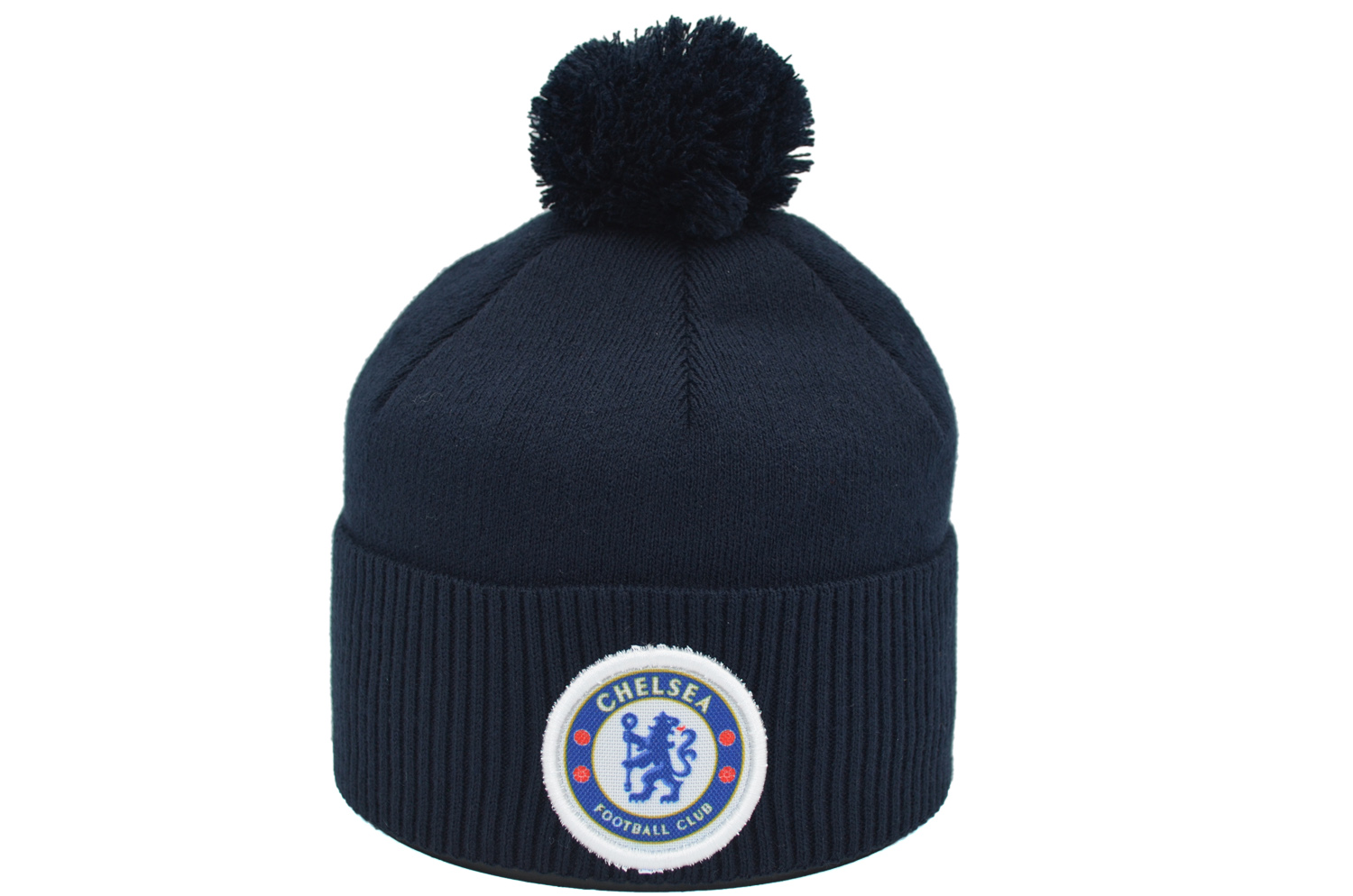 

Шапка з помпоном Flexfit FC Chelsea 53-57 см тёмно-синяя (F-0918-522)