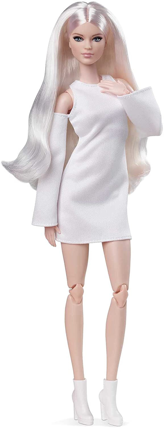 

Коллекционная кукла Барби платиновая блондинка Barbie Signature Looks Doll (Tall, Blonde)