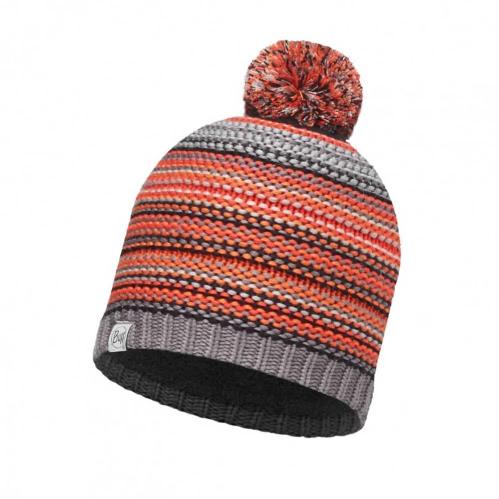 

Шапка Buff Junior Knitted & Polar Hat Amity Grey Castlerock/Grey Vigore подростковая