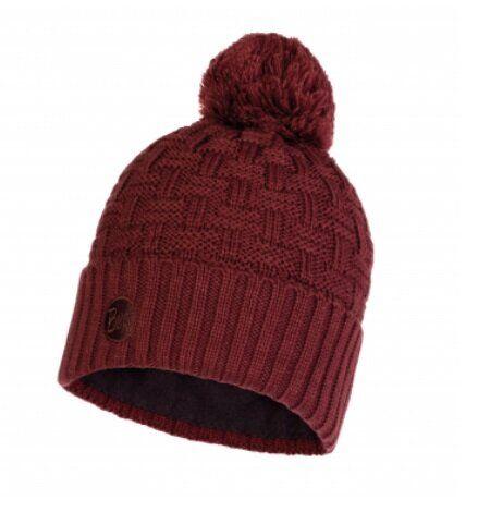 

Шапка Buff KNITTED & POLAR HAT AIRON maroon (BU 111021.632.10.00)