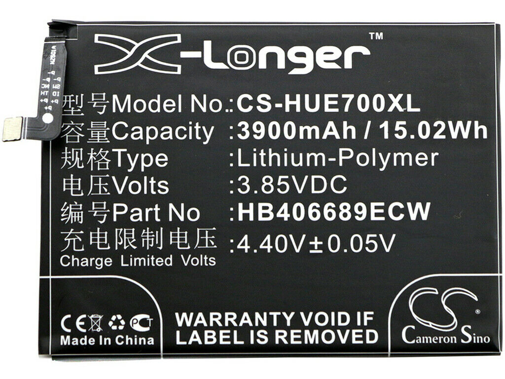 

Аккумулятор Huawei HB406689ECW для Y7 (2017) (X-Longer)