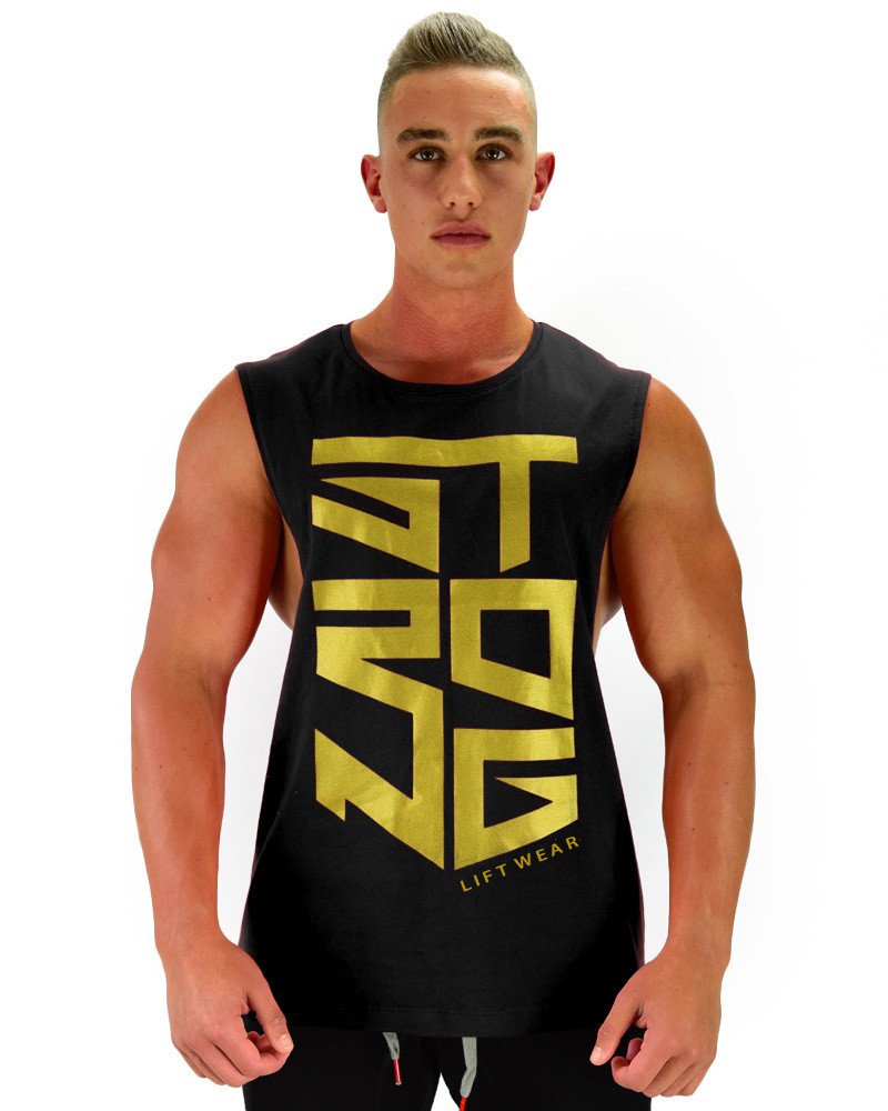 

Безрукавка мужская майка Strong Lift Wear черная, Безрукавка мужская майка Strong Lift Wear черная XL