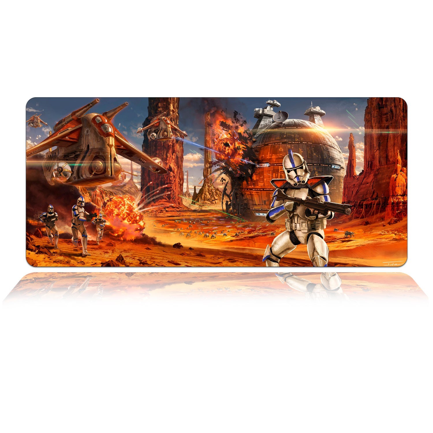

Игровая поверхность WorkPlaceShop STARWARS АТАКА КЛОНОВ 300х700 мм