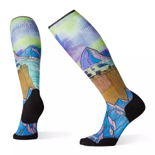 

Термоноски женские Smartwool Wm's PhD Ski Light Elite Northern Dreams Print, Multi Color, S