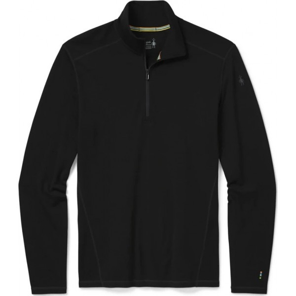 

Термофутболка Smartwool Men's Merino 250 Baselayer 1/4 Zip Boxed, Black, XL (SW 16356.001-XL)